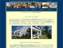 Tablet Screenshot of pension-usedom.de